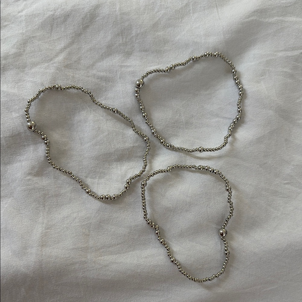 Delicate Silver Chain Bracelets
